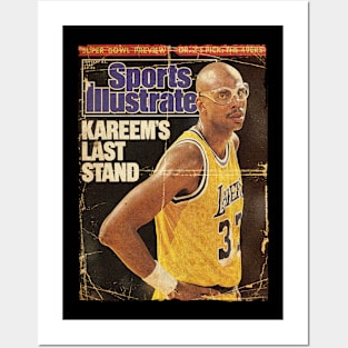 COVER SPORT - SPORT ILLUSTRATED - KAREEM LAST STANDS Posters and Art